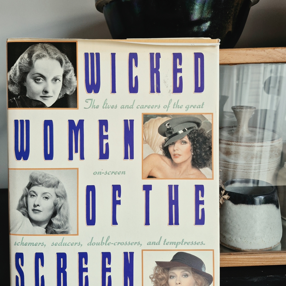 St. Martin's Press Vintage Film Book Back — Cream with Teal Text